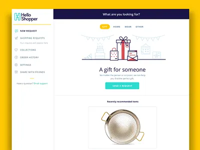Updated Side Nav iconography icons nav bar product rebrand ui web design