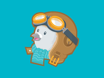 Phil the Pigeon bird bird logo branding carrier pigeon homing pigeon identity logo mascot pigeon