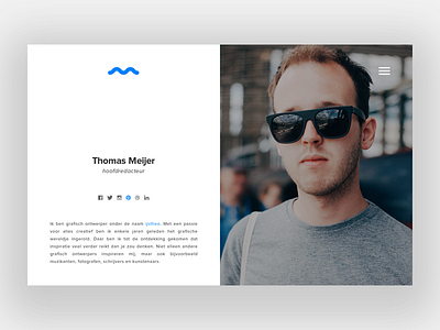 DailyUI #006 User Profile about page dailyui ijsthee mishmag page profile ui user user profile ux web webdesign