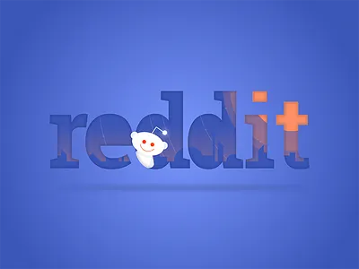 Reddit illustration alien design illustration reddit robot typography