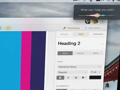 Collaborative Pages and Siri for Mac 11 apple ios macos os x pages siri ui uikit
