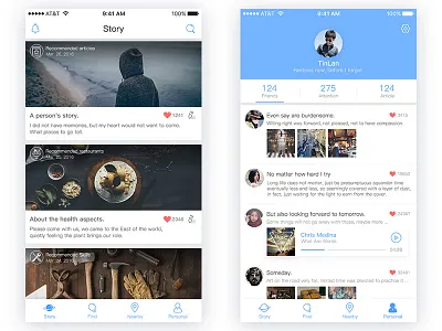 Ling UI app forecats icon illustration ios iphone
