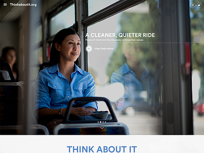 ANGA | Thinkaboutit.org Website Concepts art direction ui visual design web design website