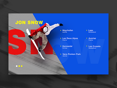 Snowboarding