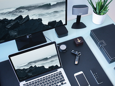 Setup from Brussels desk mockup photography setup wallpaper