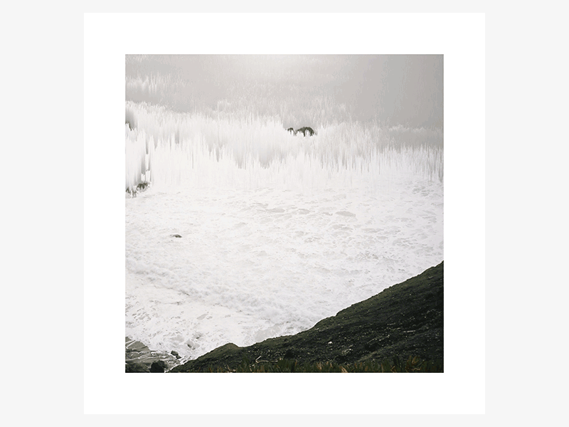03242016–2 album artwork design geometric layer paint stratos fear typography water