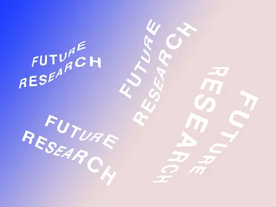 Experimental Typography experimental gradient letters physical type typography wave words