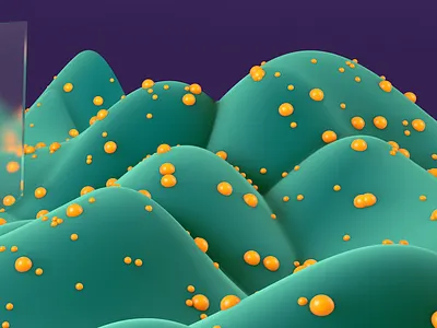 Fungi Planet 3d abstract art c4d colorful creative illustration imagination maya