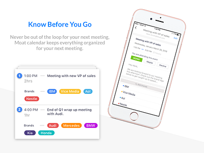 Marketing Email (WIP) app calendar email ios iphone marketing