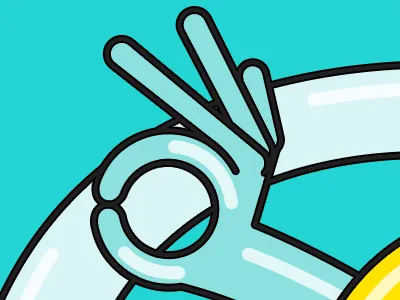 Nudo color colorful fun hand hands illustration playful screensaver