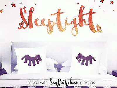 SayGotcha Brush Font +Extras brush brush clipart brush font brush lettering clipart cover design quote typography watercolor watercolor font