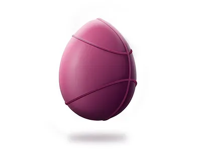 Dribbble Egg easter egg illustration photoshop