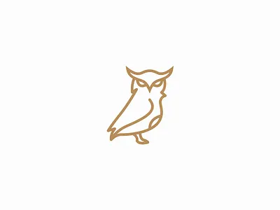 Personal Logo | LTF bird branding identity logo minimal owl personal
