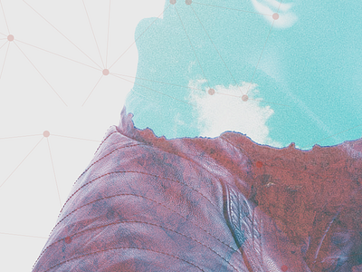 The Pit church collage design double exposure gradient guy pattern photo portrait series sky