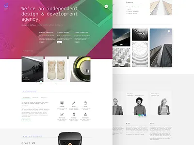 Unison - Material Design Multipurpose PSD Template material design psd theme ui