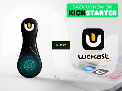 Cover Video Kickstarter / Indiegogo Goooooooodies :) FREE PSD!! backers broadcasting crowdfunding dongle free goals indiegogo kickstarter mirroring psd stretch wekast