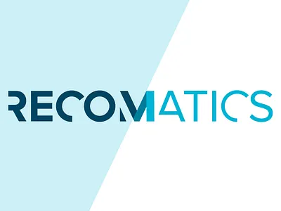 RecoMatics blue illustrator logo