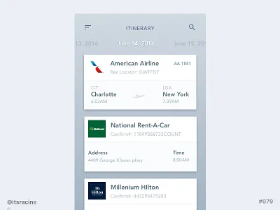 079 - Itinerary .sketch 079 dailyui freebie ios itinerary mobile sketch
