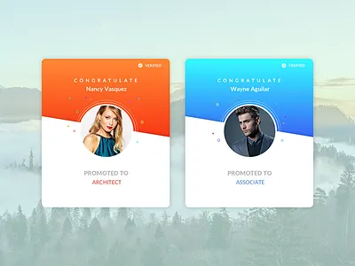 Promotion annoucements app designer interface profile sketch ui vietnam web