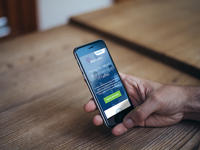 Mozilla Mozcoffee Landing Page - Mobile coffee firefox interface iphone6 landing page meetup mobile mozcoffee mozilla ui ux website