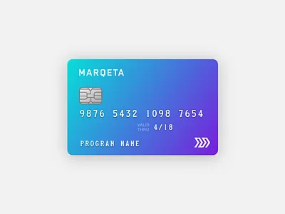 EMV Credit Card credit credit card emv fintech gradient money payments platform purple