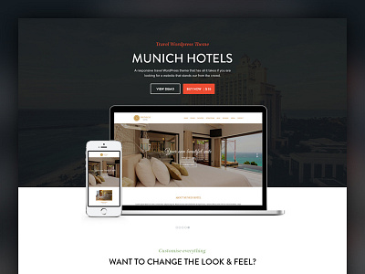 Theme Detail :: Thememania clean interface minimal modern theme ui ux web web design