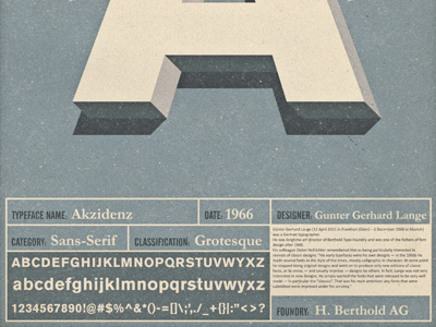 Akzidenz 36daysoftype a type typography