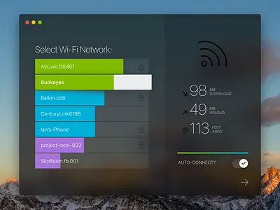 MacOS Wi-Fi Browser dialog macos modal network osx wifi