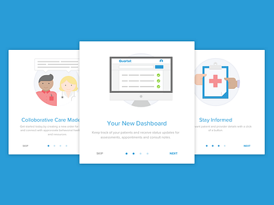 Onboarding Illustrations illustration medical mental health modal onboarding tutorial ui ux