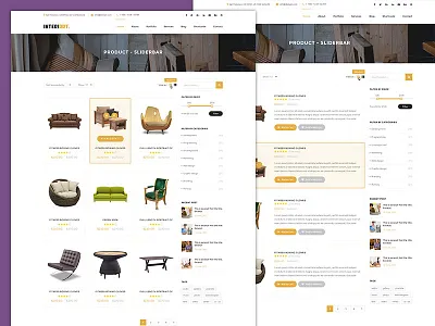 WooCommerce Styles - InteriArt Theme apartment architecture decor decoration design furniture house indoor interior living modern room