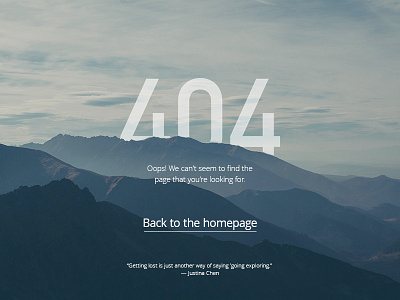 DailyUI #008 404 page 404 404 page challenge daily dailyui ijsthee landing landingpage page ui ux