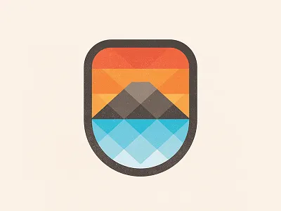 Mountain Badge yp © yoga perdana