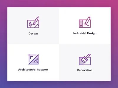 Architectural icon architect architectural design icon industrial design renovation web