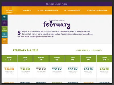 Events Calendar calendar