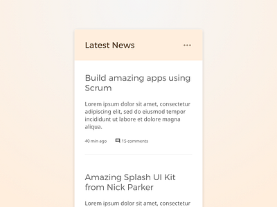 Nick Parker Daily UI #37 adobexd blog daily latest news nickparker pastel ui ux