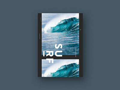 Poster branding merchandise poster surf