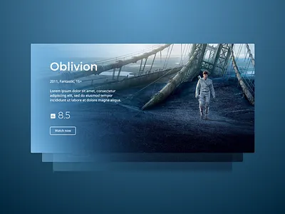 Nick Parker Daily Ui 39 800 adobexd card daily film oblivion rating ui