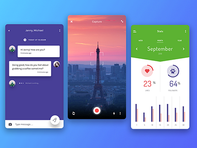 Chit-Chat mobile app (WIP) chat mobile app photo chat