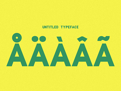 Untitled typeface - WIP display display type font sans serif typeface typograhpy