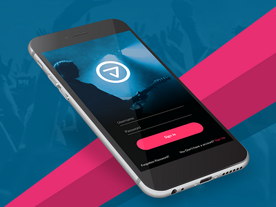 Commercial Music and Streaming iOS APP app ios music app