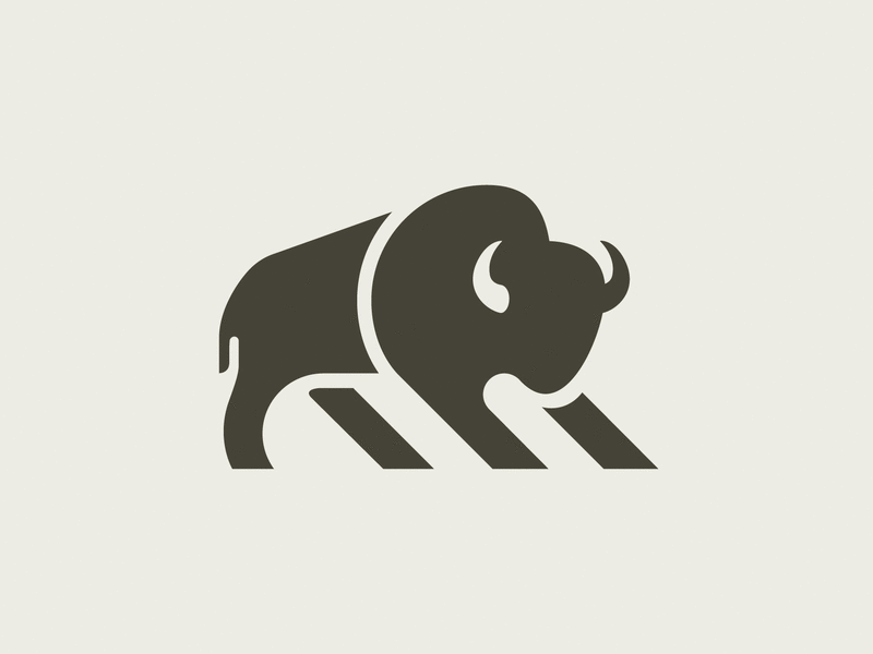 Legacy Classic Trucks Logo Design america american badge bison buffalo crest legacy modular power wagon truck