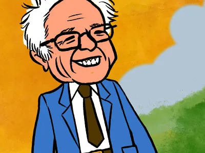 The Little Candidate Who Could bernie bernie 2016 bernie sanders book cover election 2016 kid lit art kids lit parody politics the little engine that could