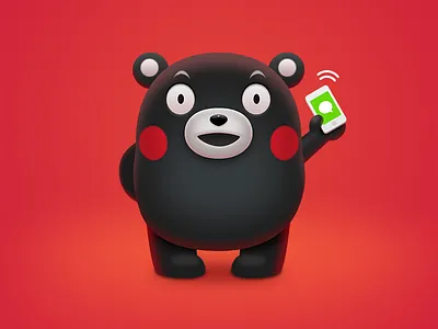 Kumamon bear kumamon