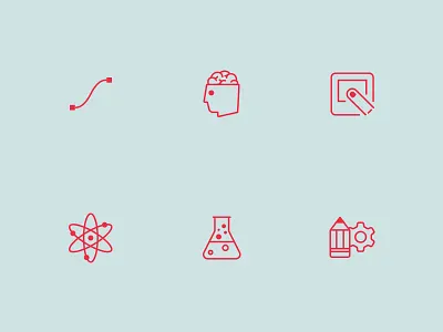 Compelling Icon Set design flat glyphs iconography icons illustration set symbols