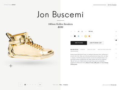 Mr Porter Product Card card ecommerce fashion mrporter product sneakers