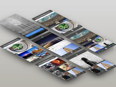 500px Redesign 500px app branding icons ios iphone photo ui user experience user interface ux