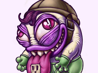 shock baby baby illustration weird