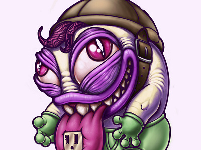 shock baby baby illustration weird