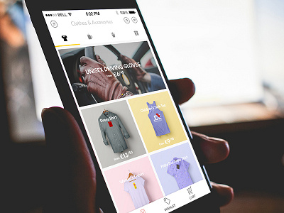shop list commerce ecommerce grid ios iphone items list products shop