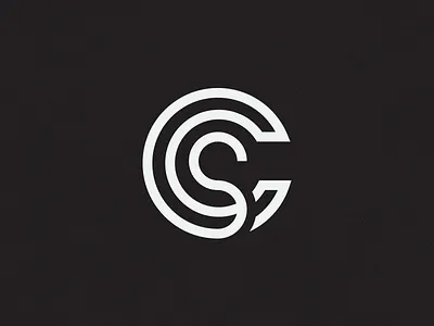 C+S Monogram Mark c letter logo mark monogram s